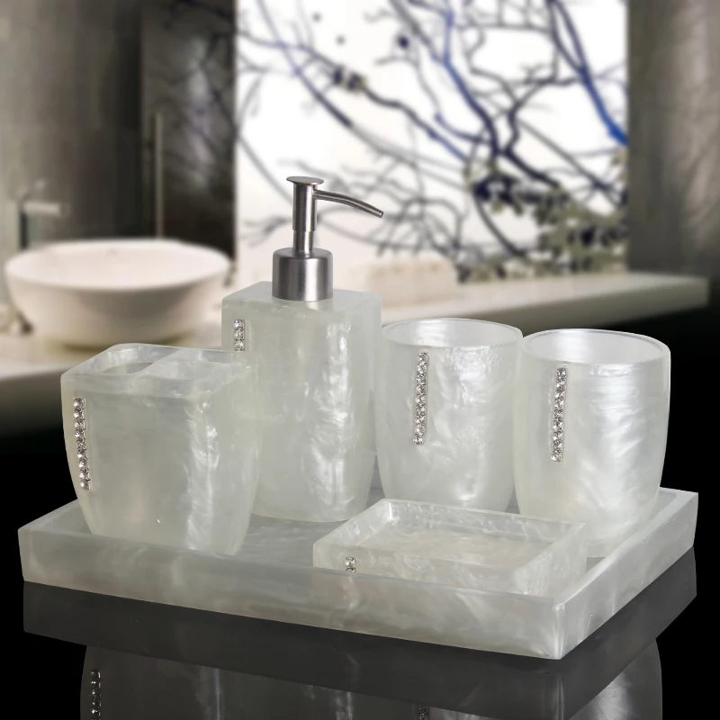 Zara Home Bathroom - Produkty do kąpieli z żywicy perłowej