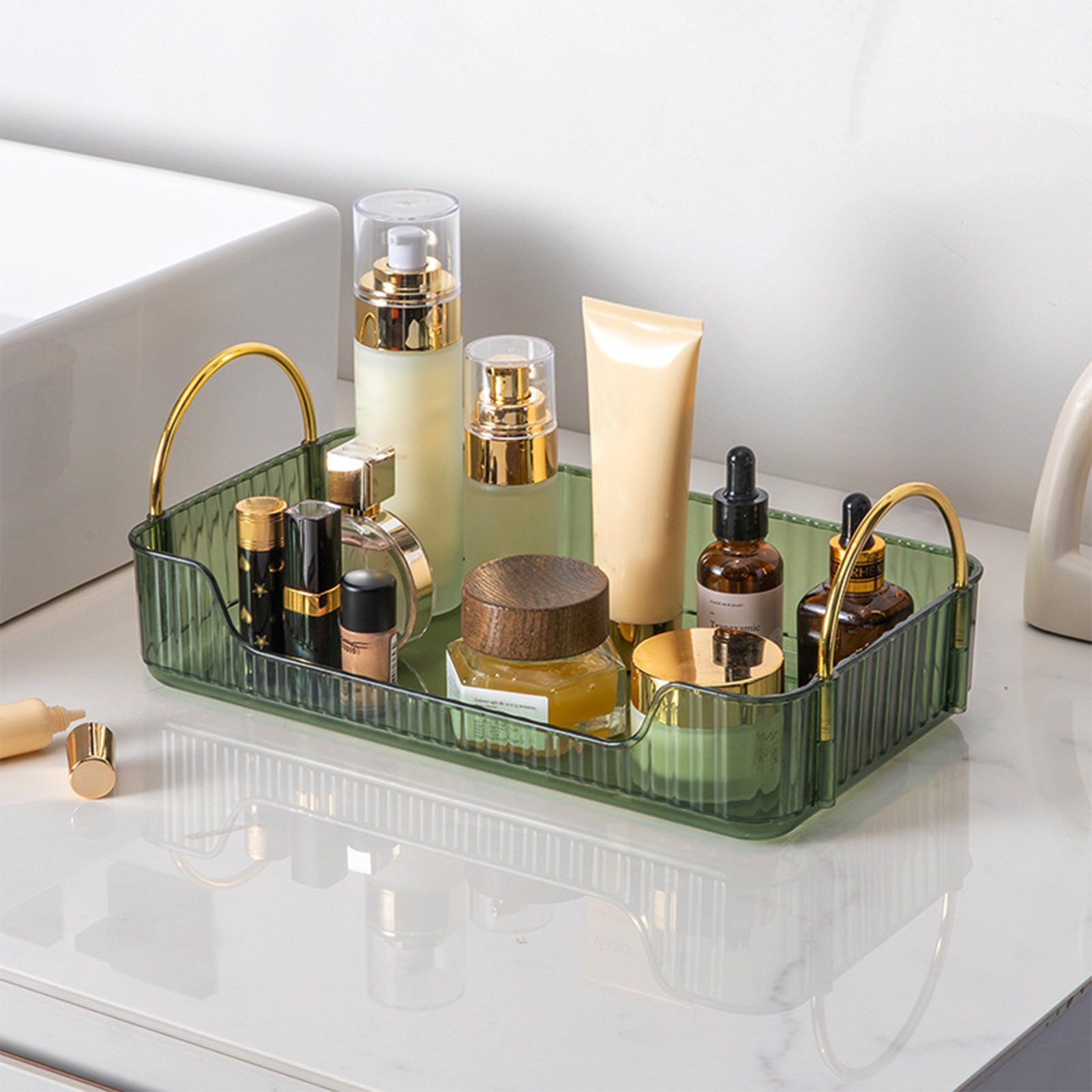 Home Bathroom Equipment - Organizer do łazienki, luksusowy akrylowy regał