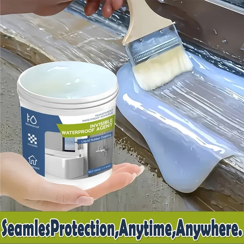 Home Bathroom Repair - 500g/300g/100g Przezroczysty Wodoodporny Uszczelniacz Niewidoczna Izolująca