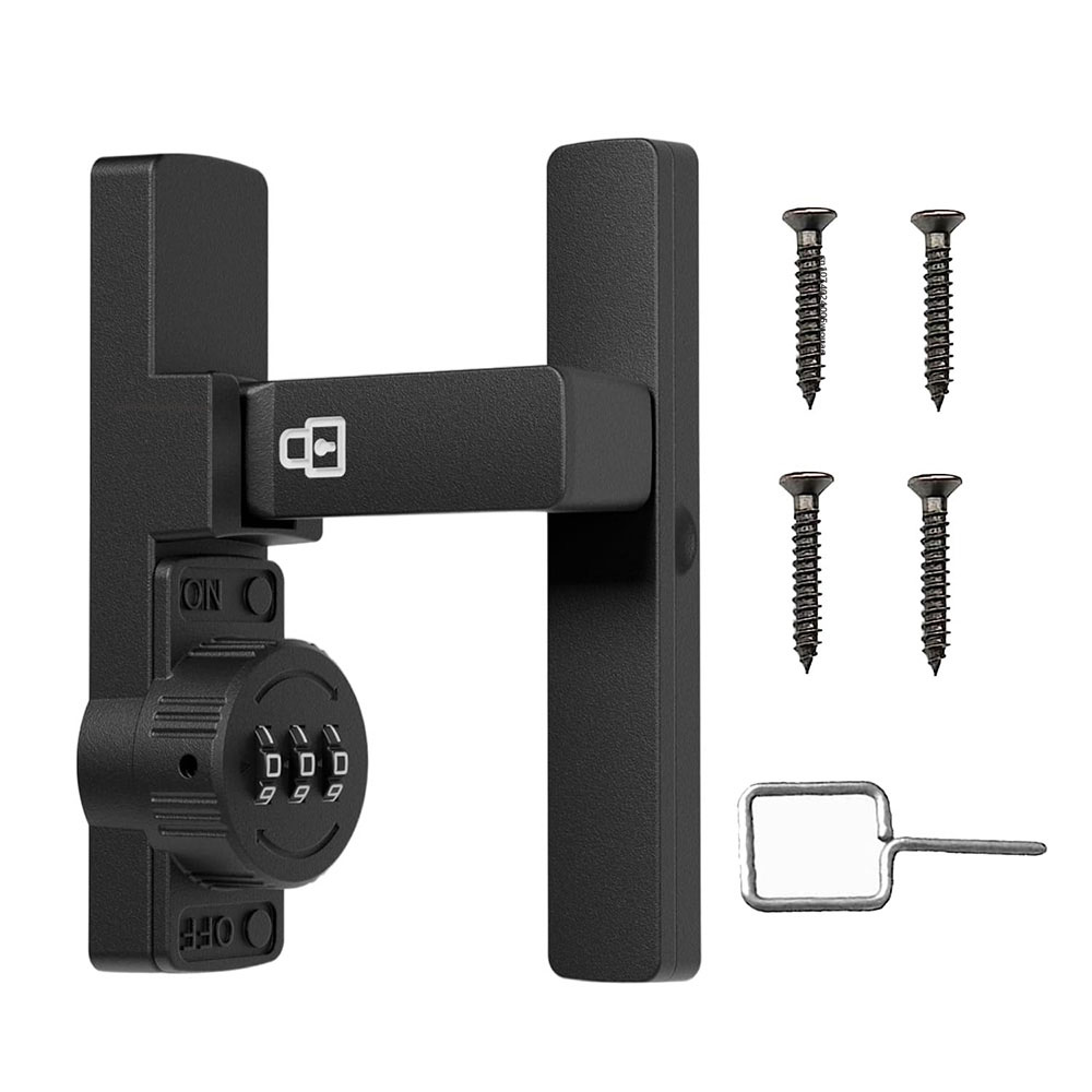 Home Bathroom Door - Zamek do drzwi przesuwnych, 3-cyfrowy zamek