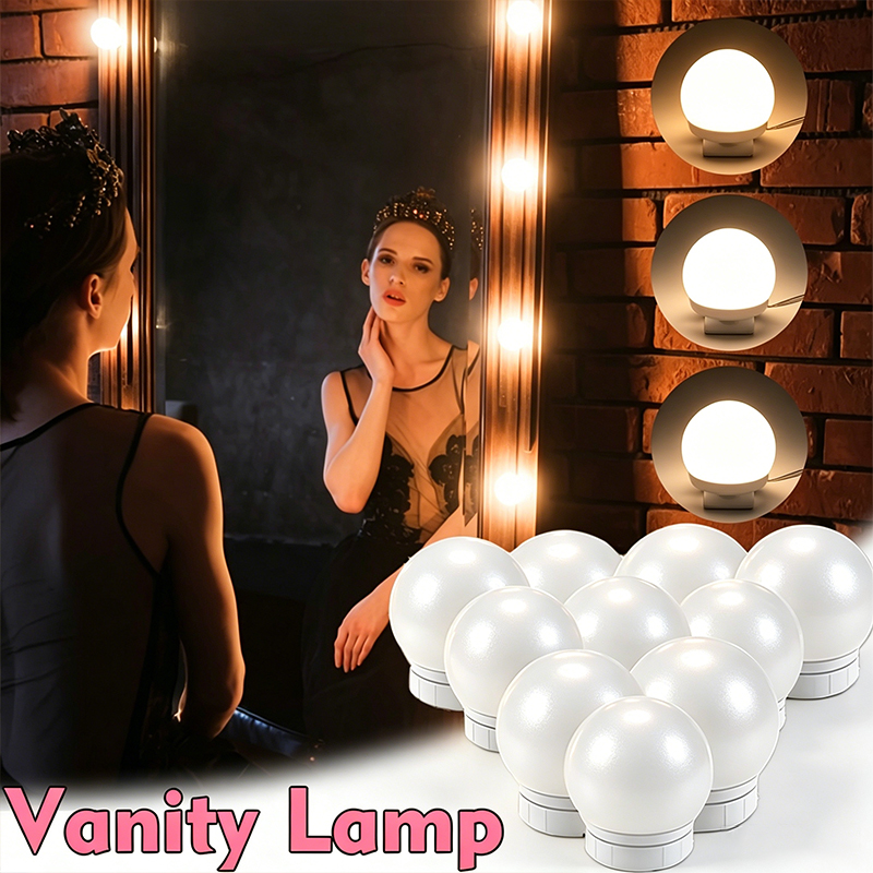 Home Theater Bathroom - Zestaw 10 żarówek LED do lustra