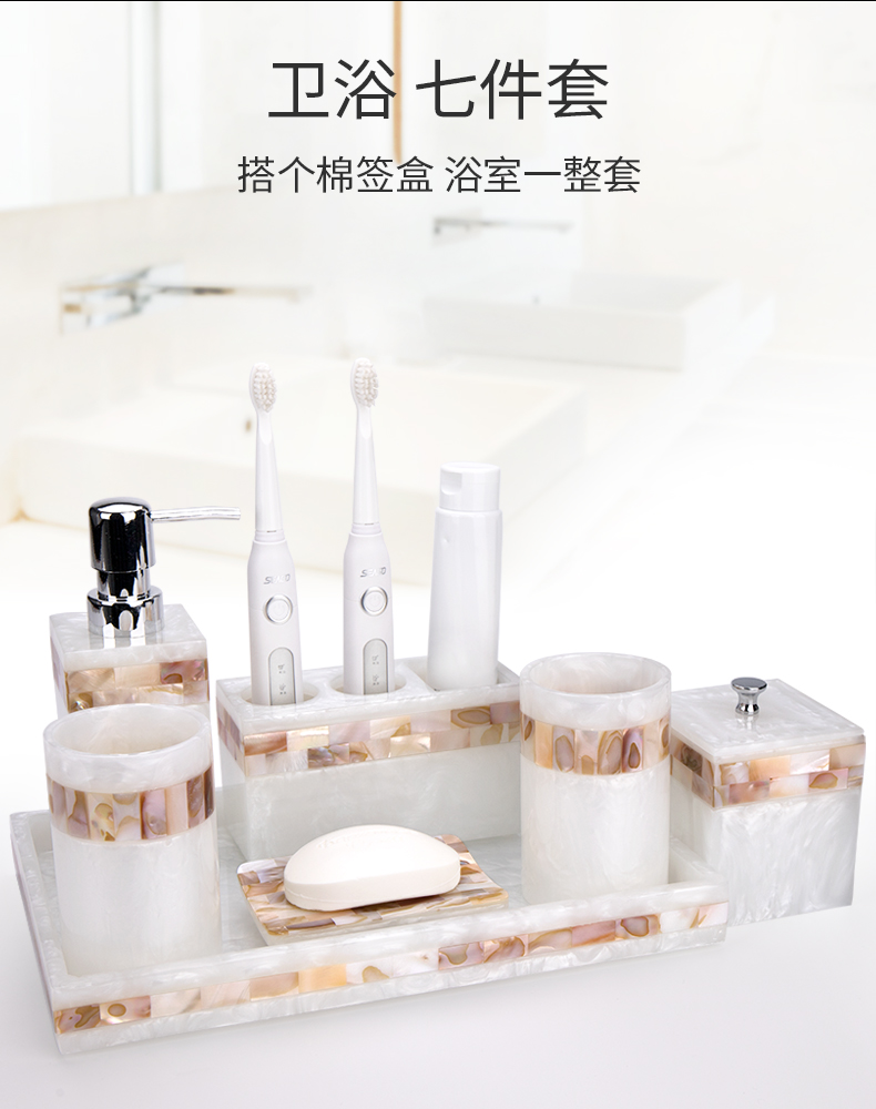 Zara Home Bathroom - Zestaw szczoteczek do zębów z żywicy