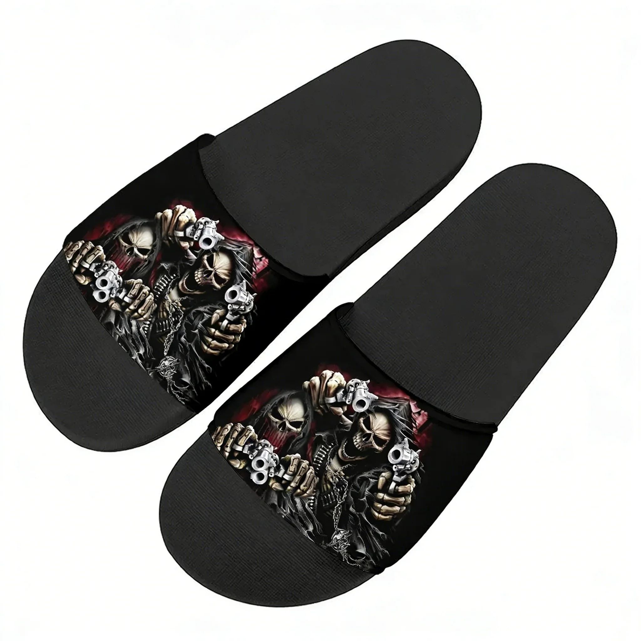 Home Outside Bathroom - Szalone Kapcie Szkielety Domowe Buty do