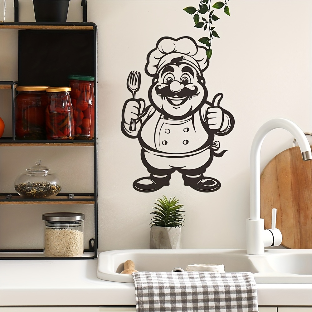 Home Bathroom Tiles Design - Zabawny projekt szefa kuchni z gestem