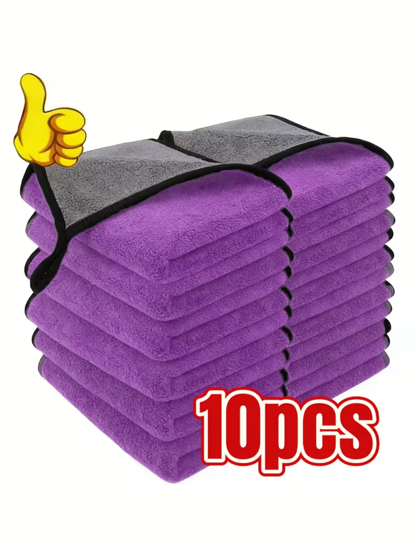 Home Kitchen Bathroom Cleaning - 10 sztuk dwustronnych ściereczek do czyszczenia