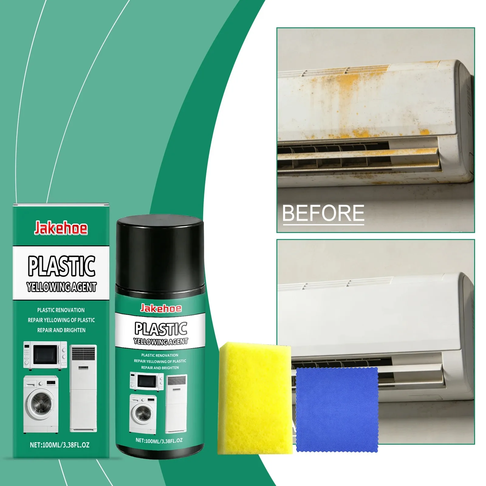Home Bathroom Repair - Środek do renowacji plastików w domu,