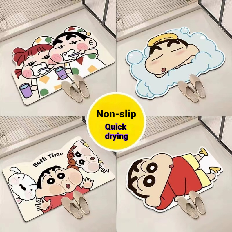 Home Bathroom Mats - Mata pochłaniająca wodę do prysznica Szybkoschnąca