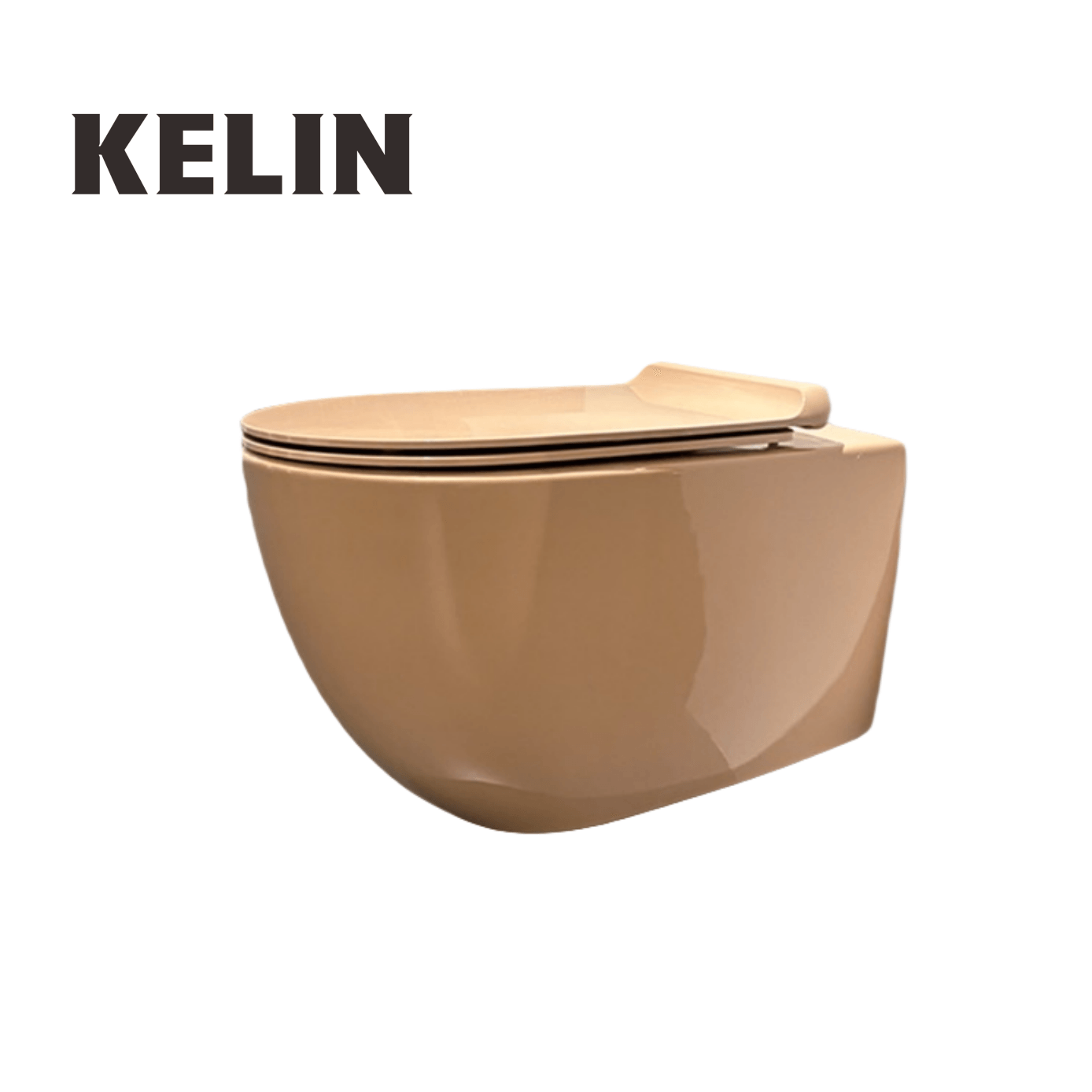 Home Bathroom Toilet - KELIN Nowoczesna Toaleta Wisząca z Ukrytym