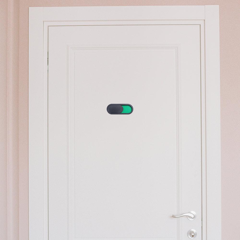 Home Bathroom Occupied Sign - Tabliczka Otwarty/Zajęto Akrylowa 10x4cm na Drzwi