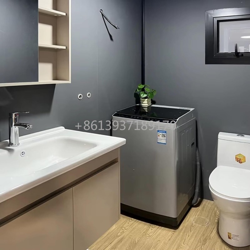 Home Bathroom Layout - Rozkładany Mobilny Miniaturowy Dom Prefabrykowany z