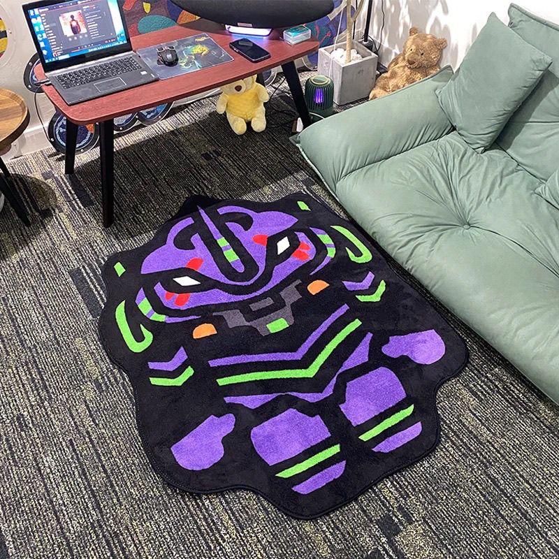 Home Bathroom Mats - NEON GENESIS EVANGELION Dywanik Pluszowy Designerski