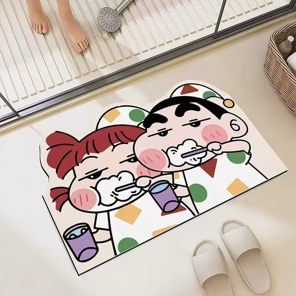 Home Bathroom Mats - Mata odprowadzająca wodę do łazienki, szybkoschnąca,