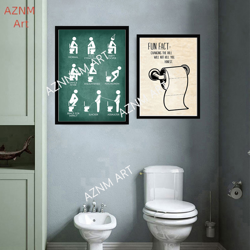 Obraz na płótnie do dekoracji  – Home Bathroom Toilet recenzja i cena