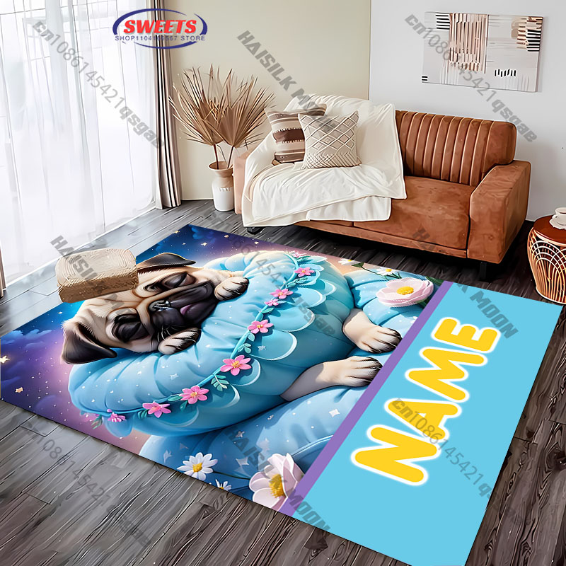 Spersonalizowany dywan z motyw – Home Bathroom Name recenzja i cena