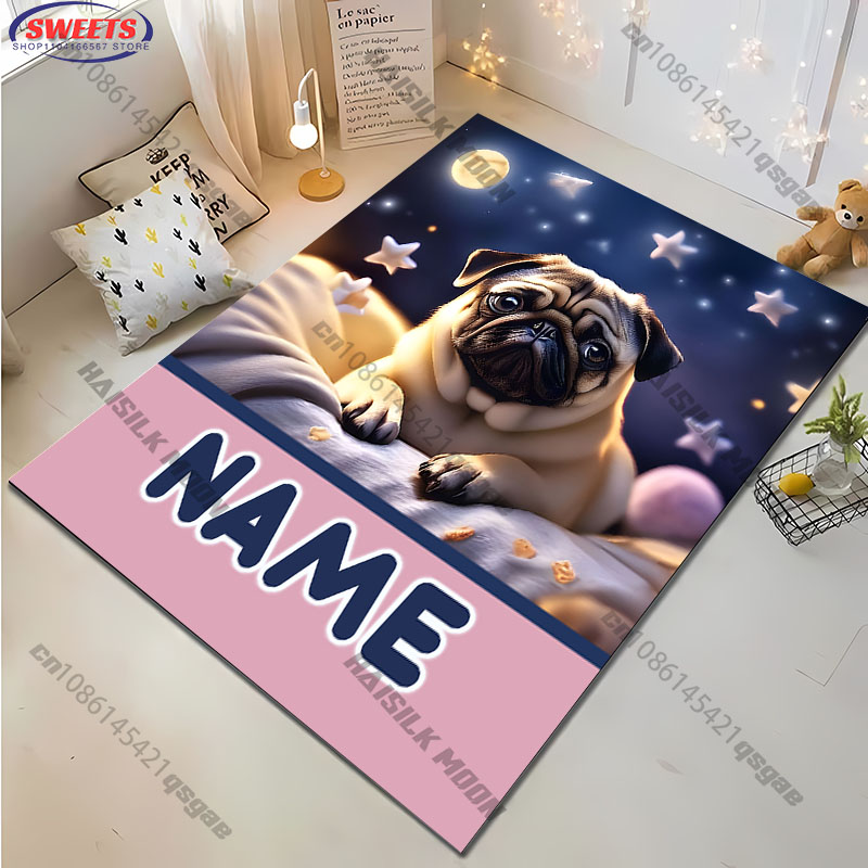 Spersonalizowany dywan z motyw – Home Bathroom Name recenzja i cena