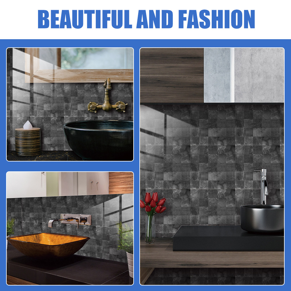 10 szt. Samoprzylepne, wodoodp – Home Bathroom Tiles Design recenzja i cena