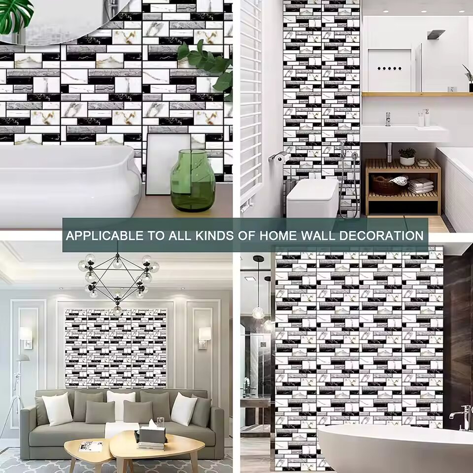 5/10 szt. Samoprzylepne naklej – Home Bathroom Wallpaper recenzja i cena