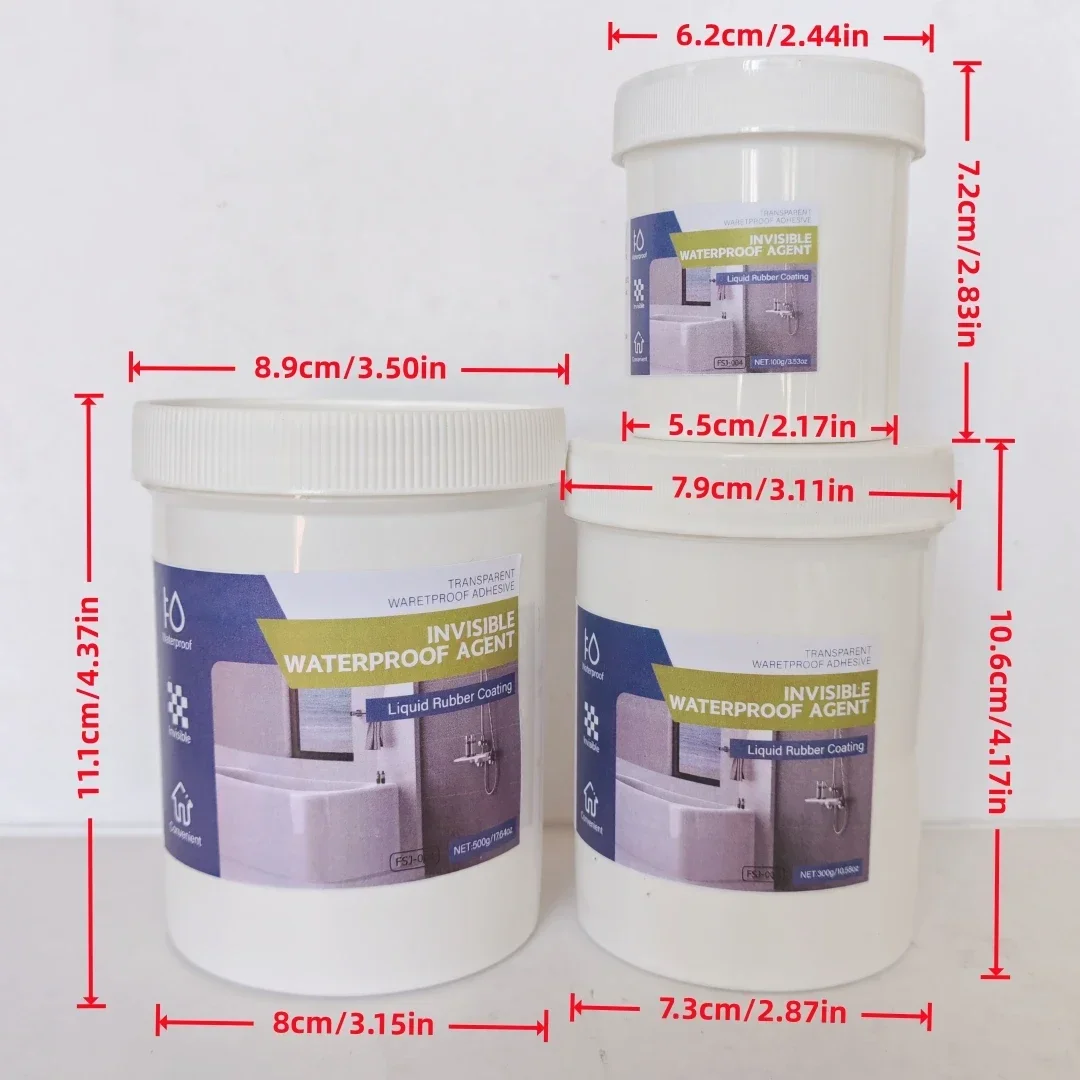 500g/300g/100g Przezroczysty W – Home Bathroom Repair recenzja i cena