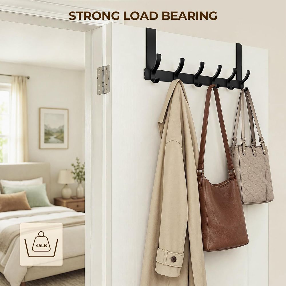 Haczyki nad drzwi, wieszaki na – Home Essentials Bathroom Rack recenzja i cena