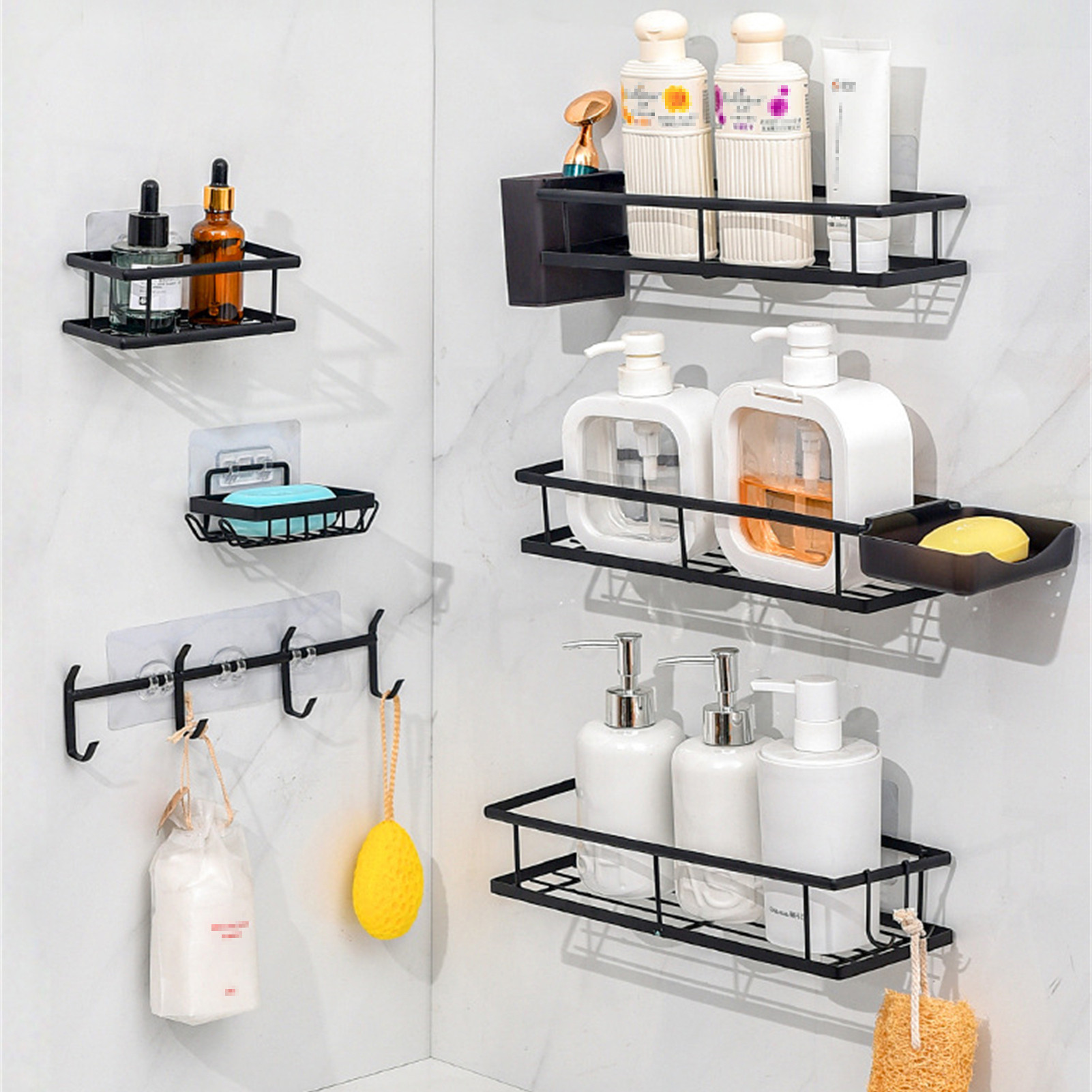 Organizer do łazienki, zestaw  – Home Essentials Bathroom Rack recenzja i cena