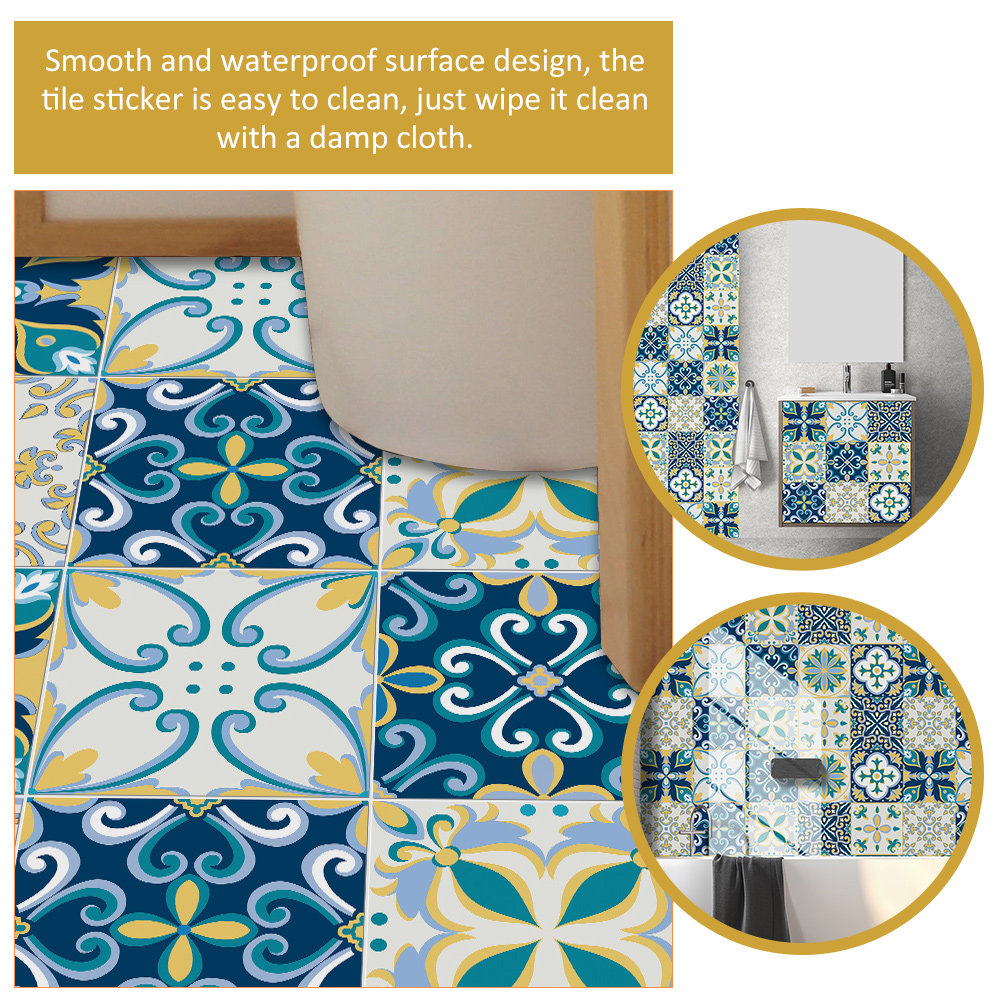 20 szt. naklejek PVC do odklej – Home Bathroom Tiles Design recenzja i cena