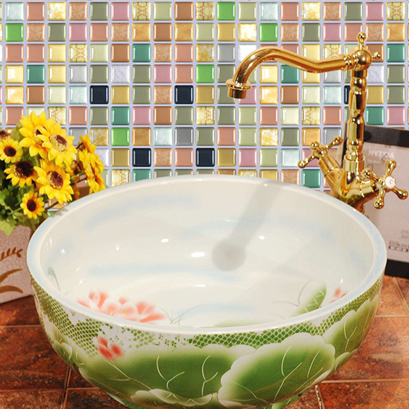 3D Mosaic Wall Mural Tile Stic – Home Bathroom Tiles Design recenzja i cena