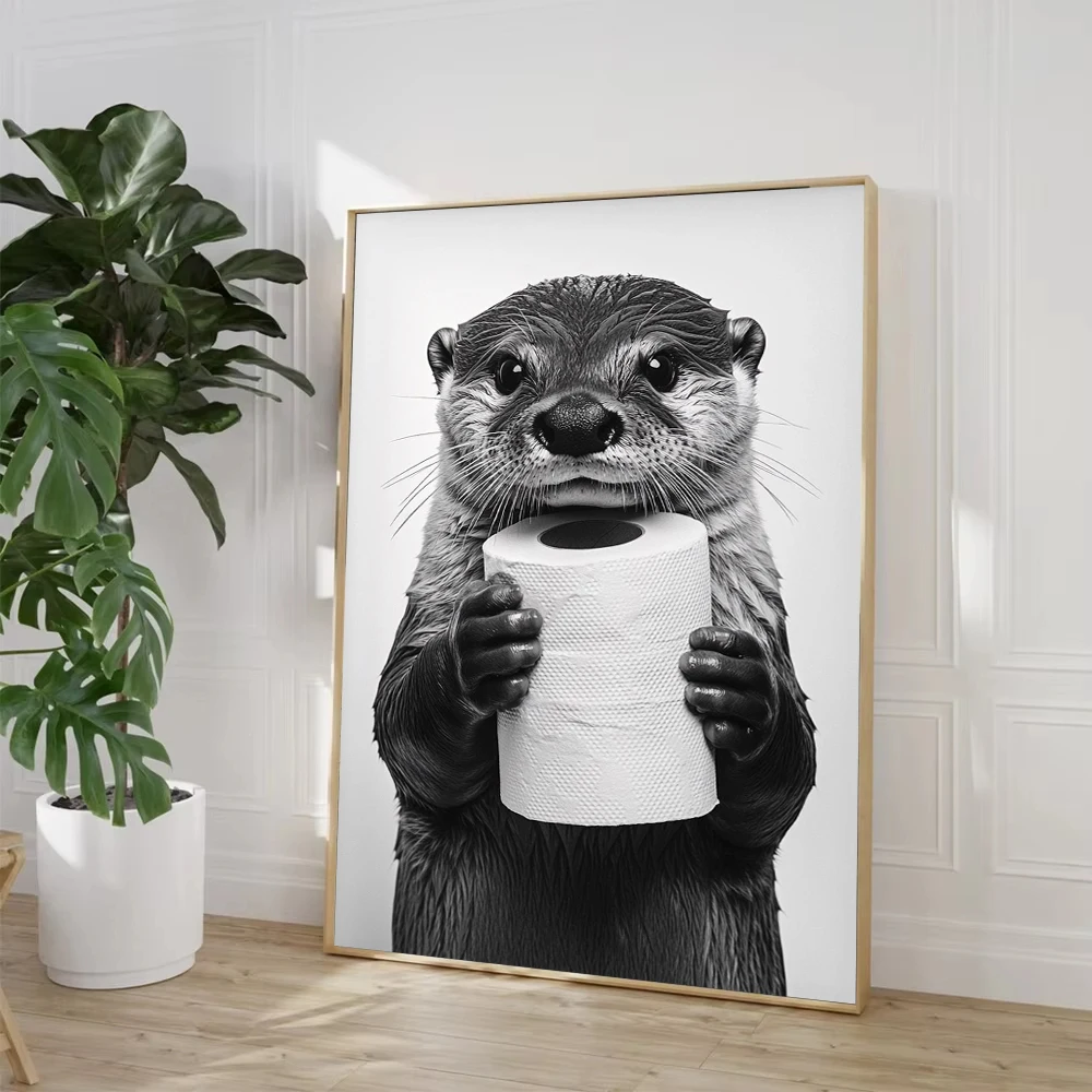 Krowa Szkocka Wydra Kot Szop P – Home Bathroom Toilet recenzja i cena