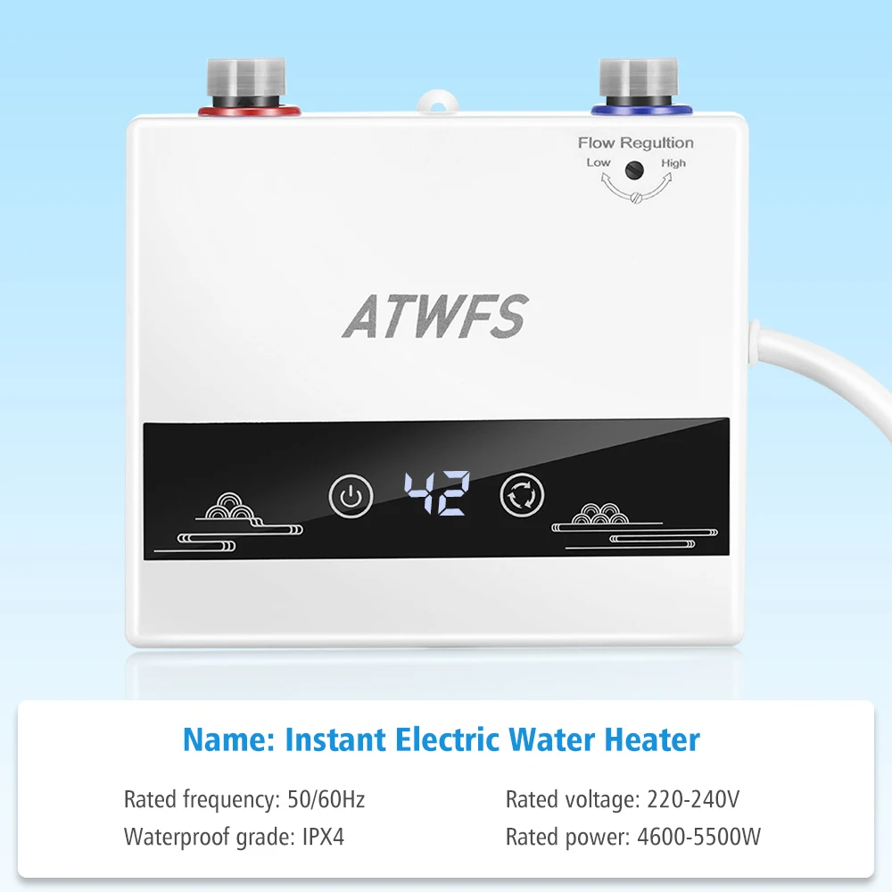 ATWFS szybki podgrzewacz wody  – Home Bathroom Water Heater recenzja i cena