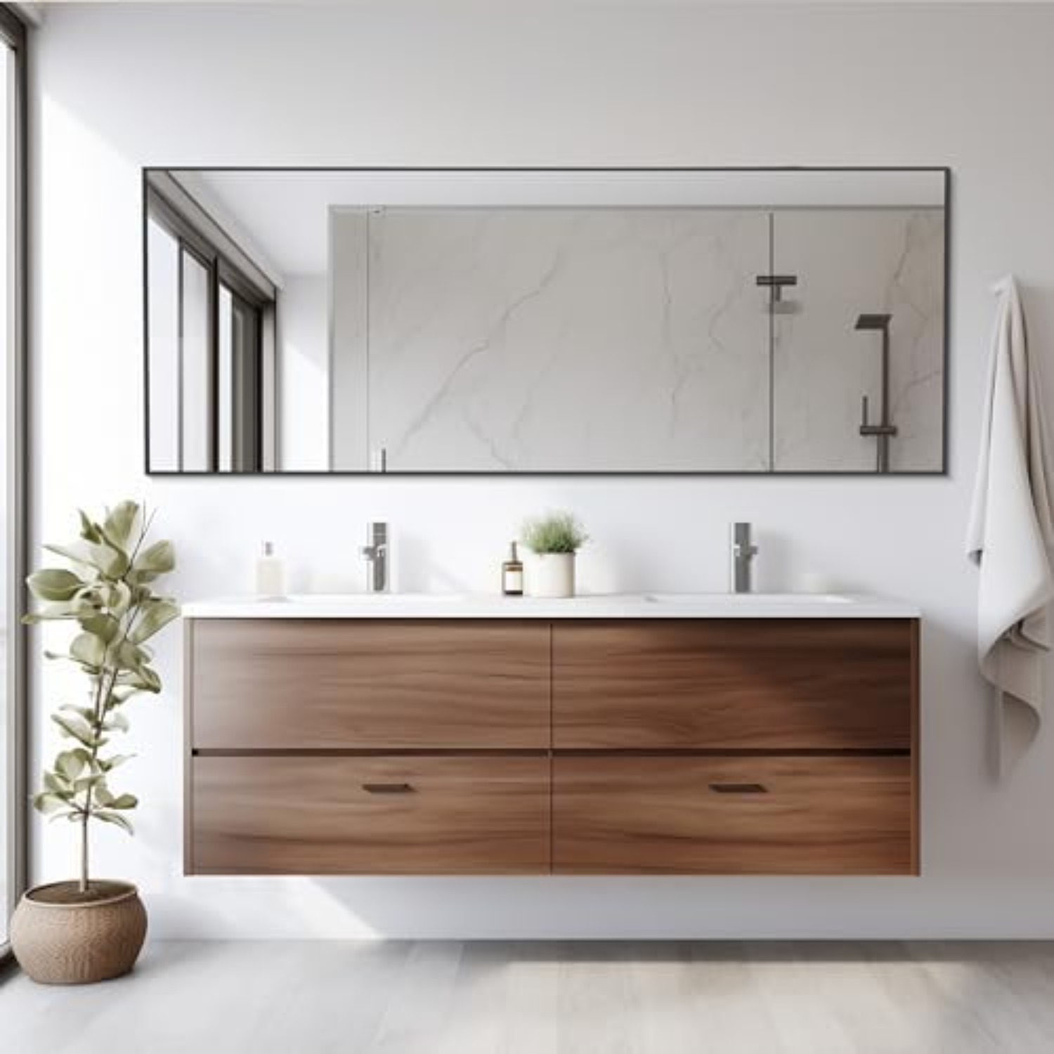 Lustro na całej długości - Lus – Home Bathroom Door recenzja i cena