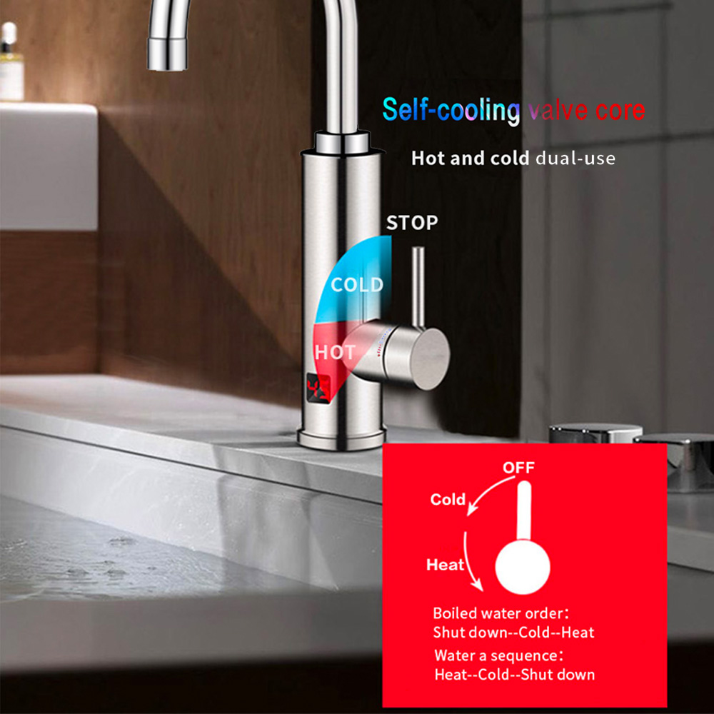 Elektryczny podgrzewacz wody 3 – Home Bathroom Water Heater recenzja i cena