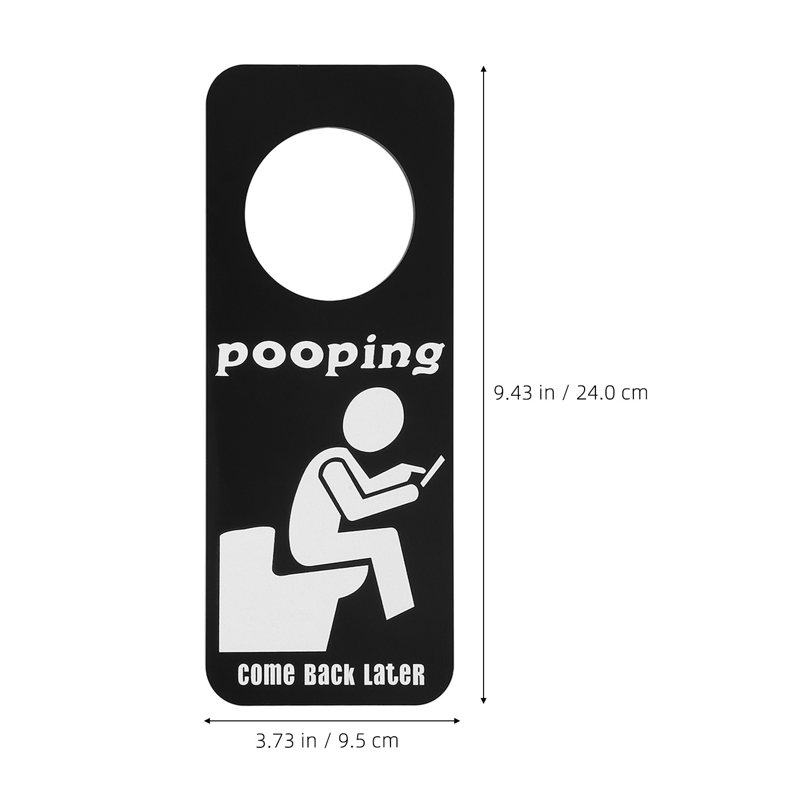 Zabawny znak na drzwi łazienki – Home Bathroom Occupied Sign recenzja i cena