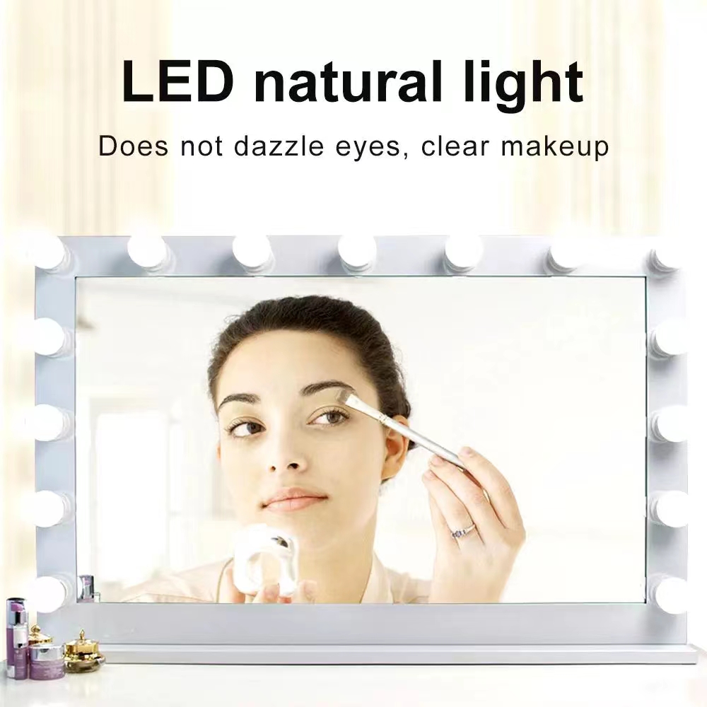 LED Light Paste Mirror Makeup  – Home Theater Bathroom recenzja i cena