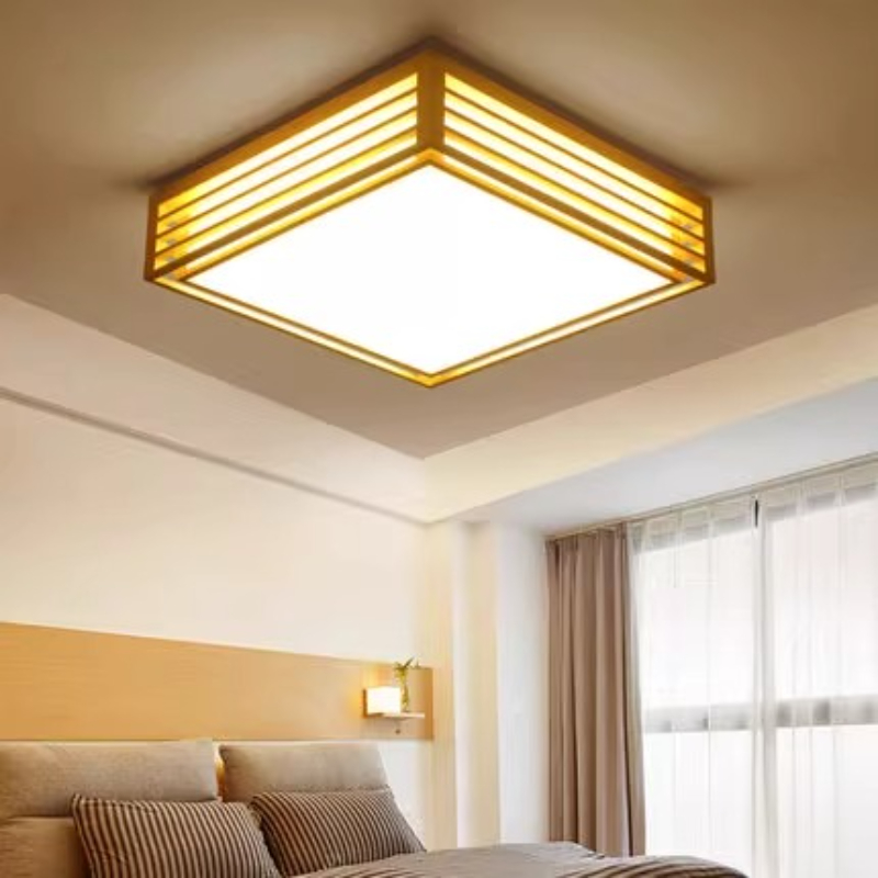 Japońska Lampa Sufitowa LED z  – Japanese Home Bathroom Design recenzja i cena