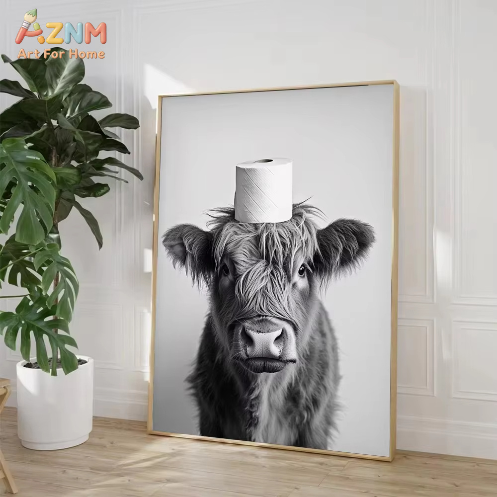 1 szt., Plakat na płótnie z kr – Home Bathroom Toilet recenzja i cena