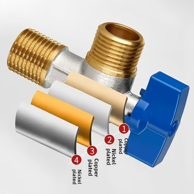 Zestaw mosiężnego zaworu kątow – Home Bathroom Water Heater recenzja i cena