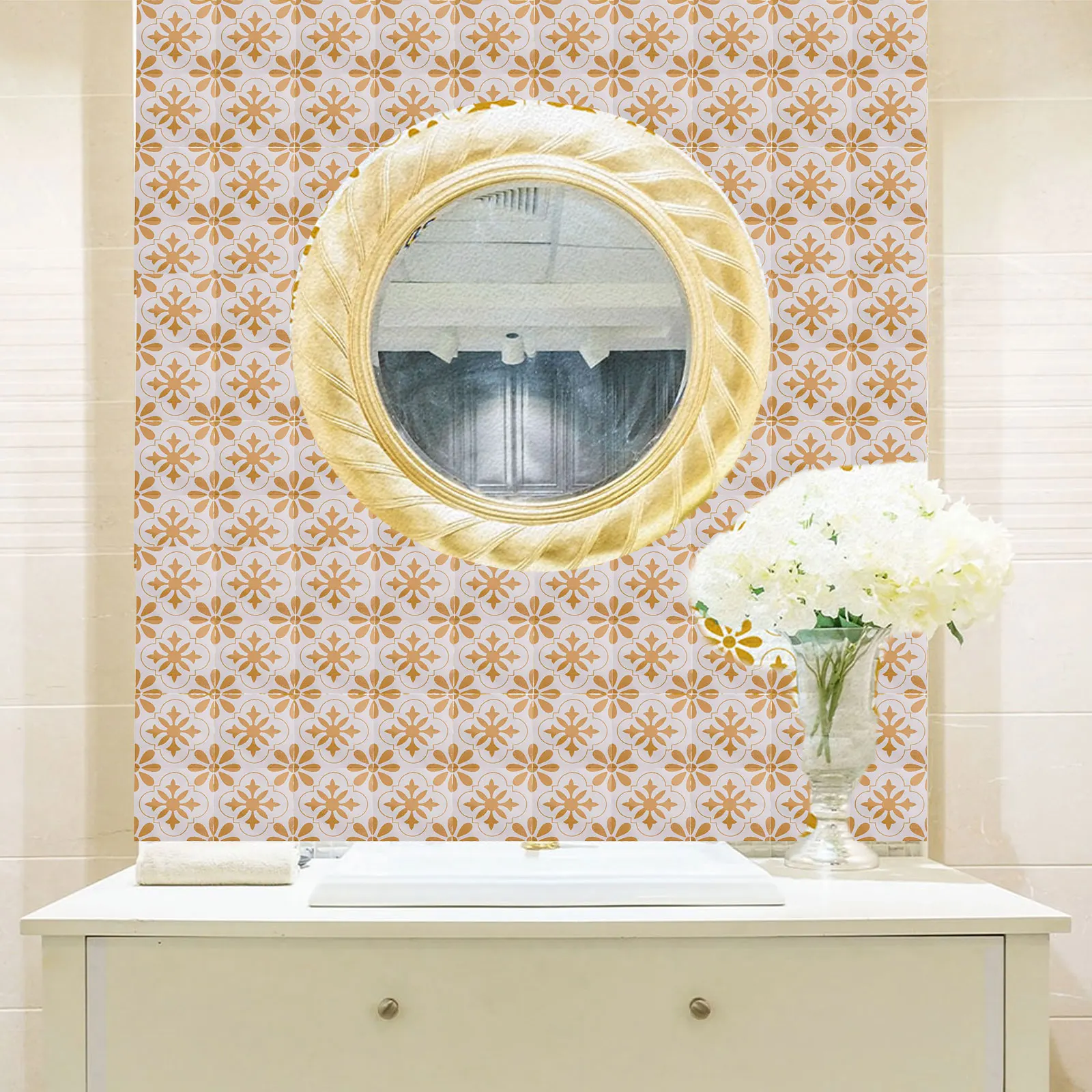 Naklejki mozaikowe 3D do dekor – Home Bathroom Tiles Design recenzja i cena