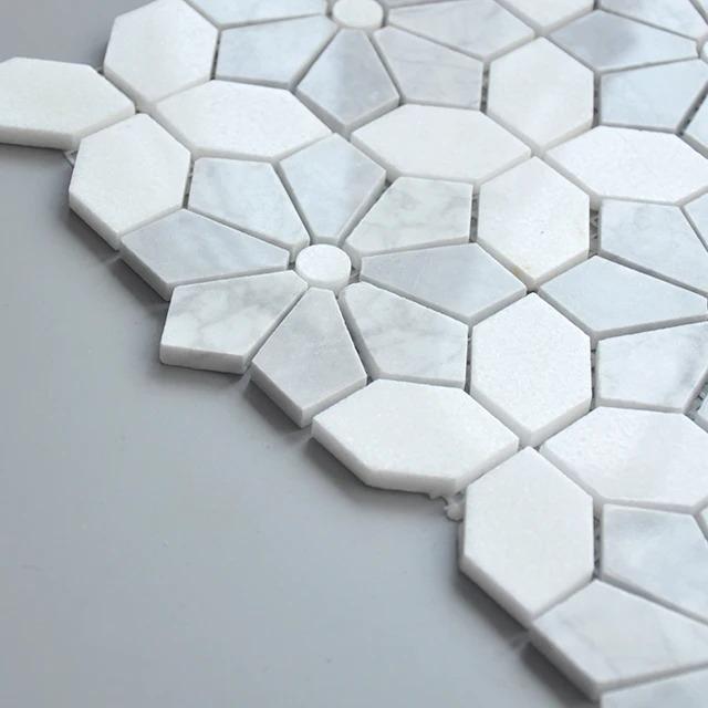 Mozaika z marmurowych płytek w – Home Bathroom Tiles Design recenzja i cena