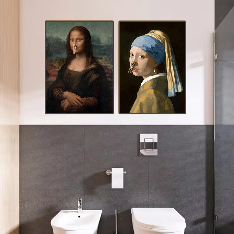 1 szt. Zabawny Abstrakcyjny Wy – Home Bathroom Toilet recenzja i cena