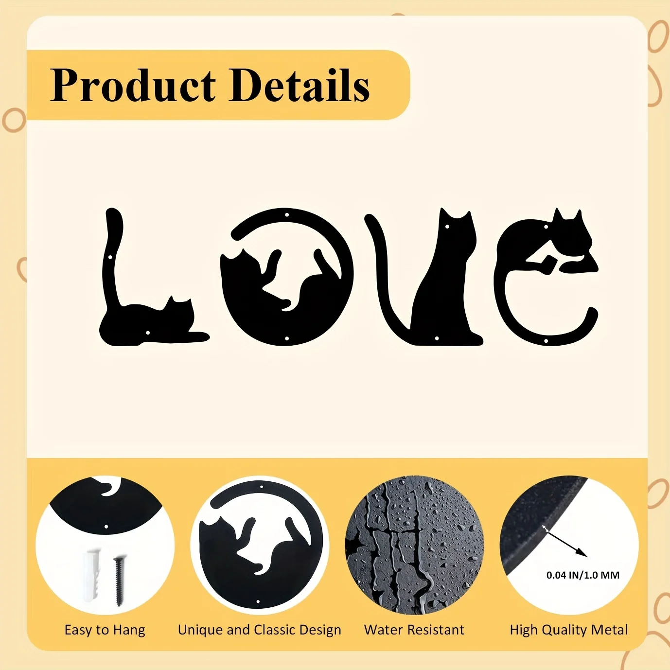 HelloYoung 4 szt./zestaw metal – Home Goods Bathroom recenzja i cena
