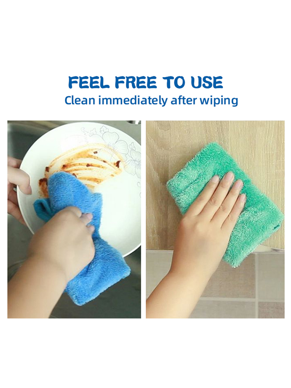 4 szt. Małe ręczniki do kuchni – Home Kitchen Bathroom Cleaning recenzja i cena