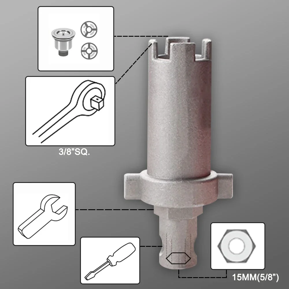 Klucz do baterii kuchennej, na – Home Bathroom Water Heater recenzja i cena