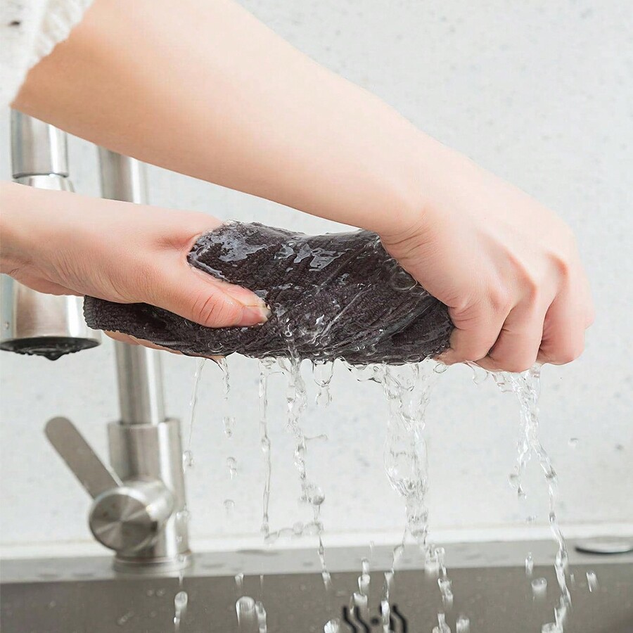 Zestaw szarych ściereczek do c – Home Kitchen Bathroom Cleaning recenzja i cena