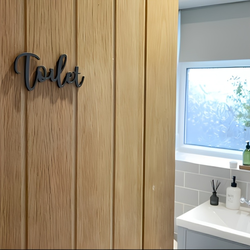 CIFBUY Nowoczesna Plastikowa T – Home Bathroom Door recenzja i cena