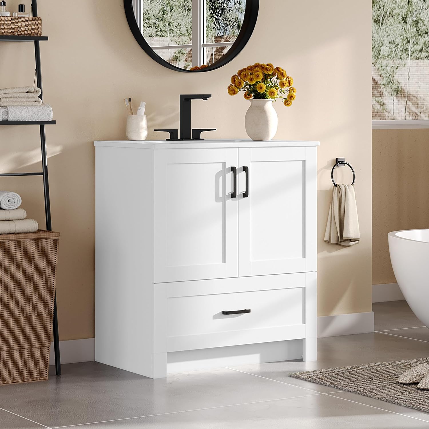 Szafka łazienkowa 30 cali z ce – Home Bathroom Door recenzja i cena