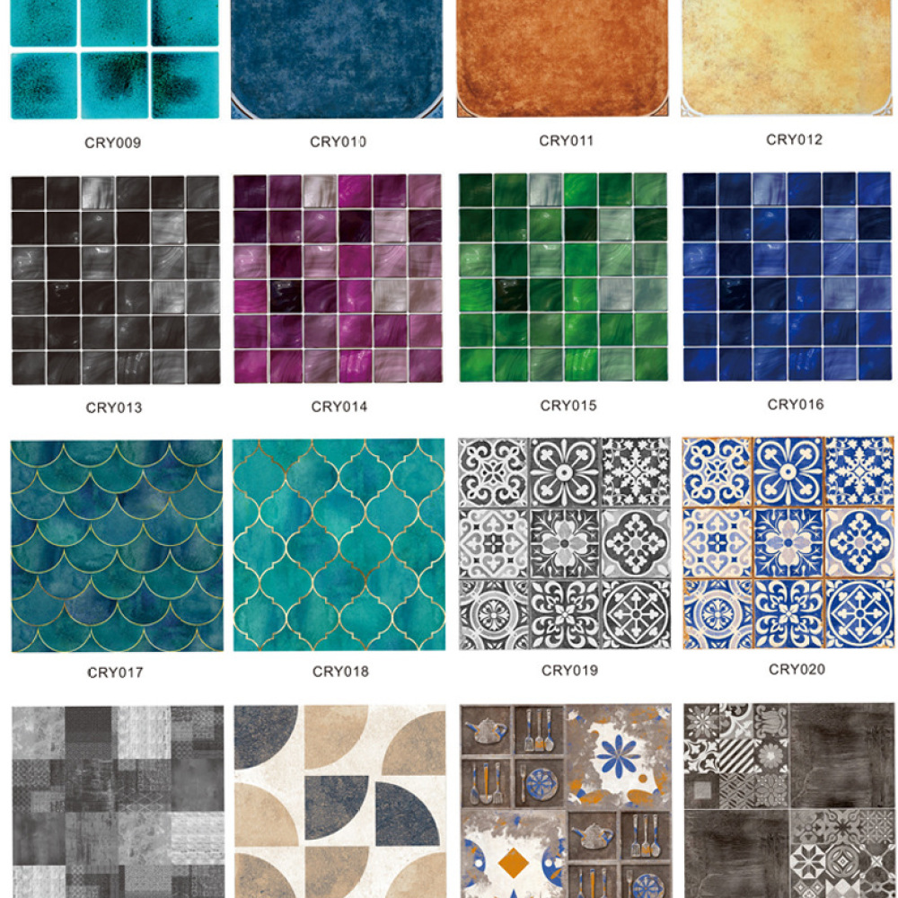 Naklejki mozaikowe w stylu ret – Home Bathroom Tiles Design recenzja i cena
