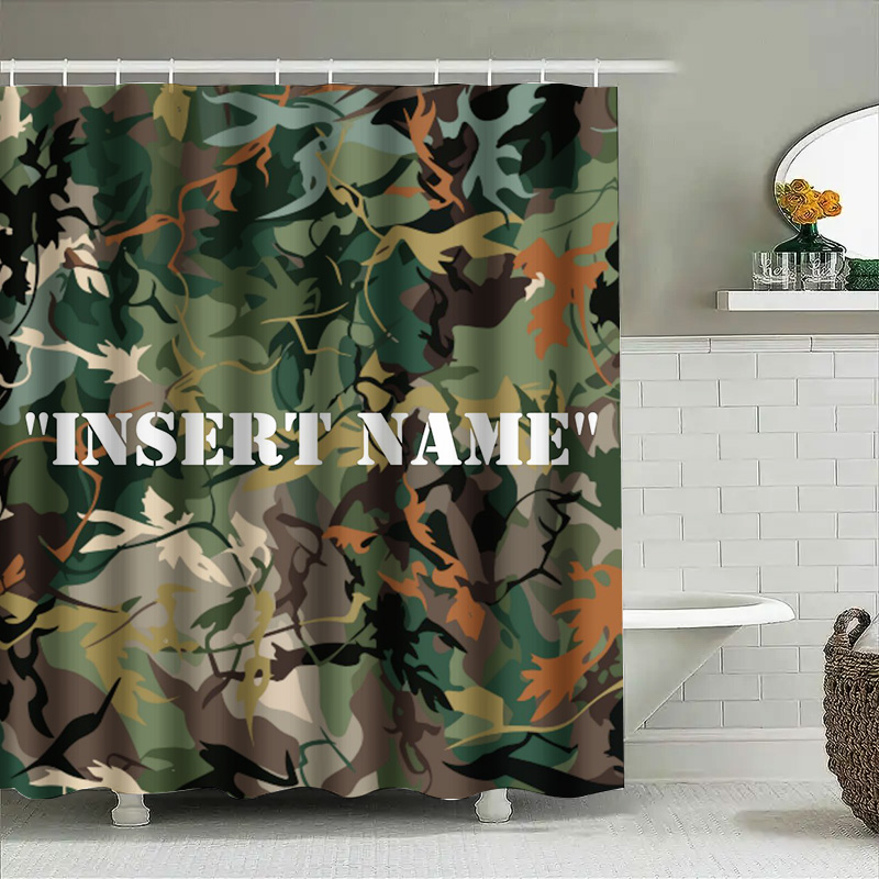 Spersonalizowana zasłona prysz – Home Bathroom Name recenzja i cena
