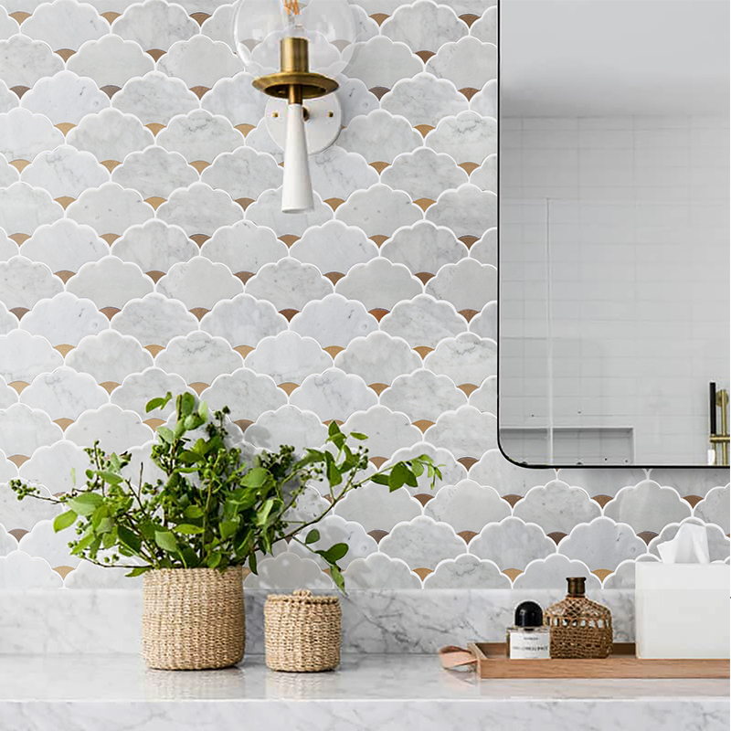 Mozaika z naturalnego kamienia – Home Bathroom Tiles Design recenzja i cena