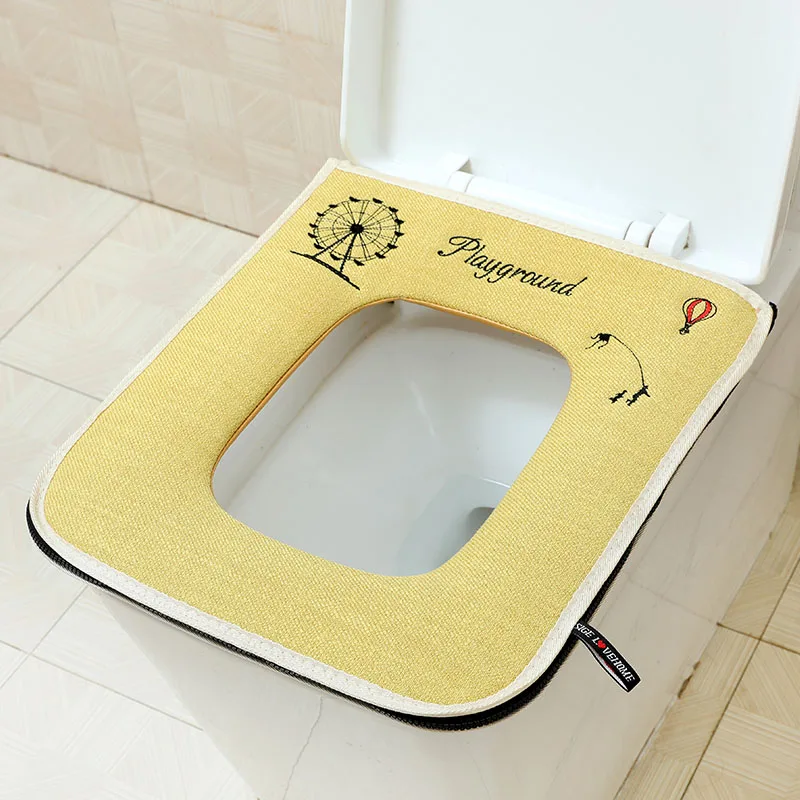 Poduszka toaletowa z zamkiem b – Home Bathroom Mats recenzja i cena