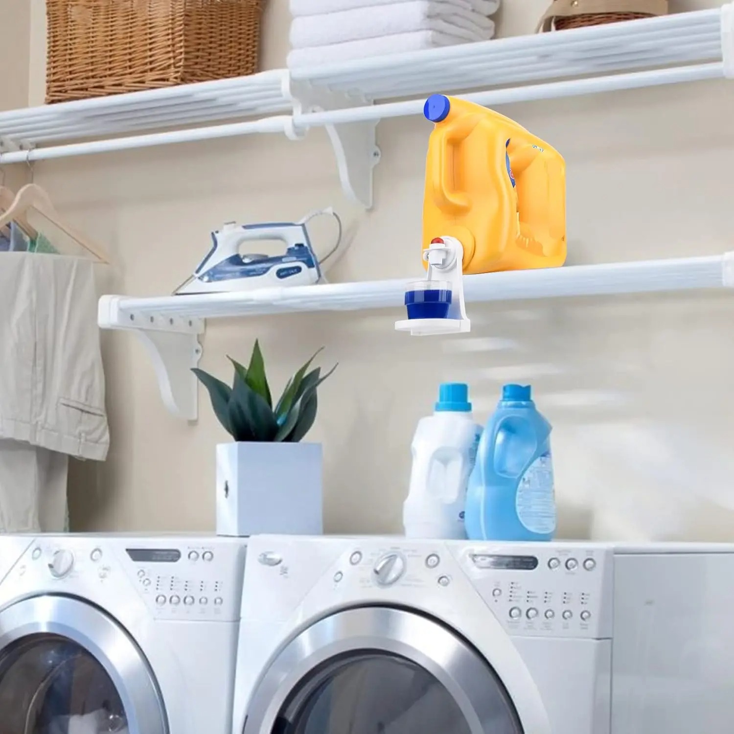4-pojemnikowy składany dozowni – Home Essentials Bathroom Organizer recenzja i cena