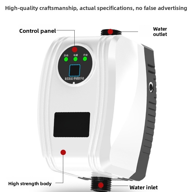 Pompa wspomagająca ciśnienie w – Home Bathroom Water Heater recenzja i cena